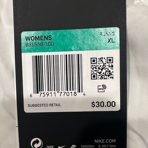 Nike Women's Tag with Teal Accent and Black Label